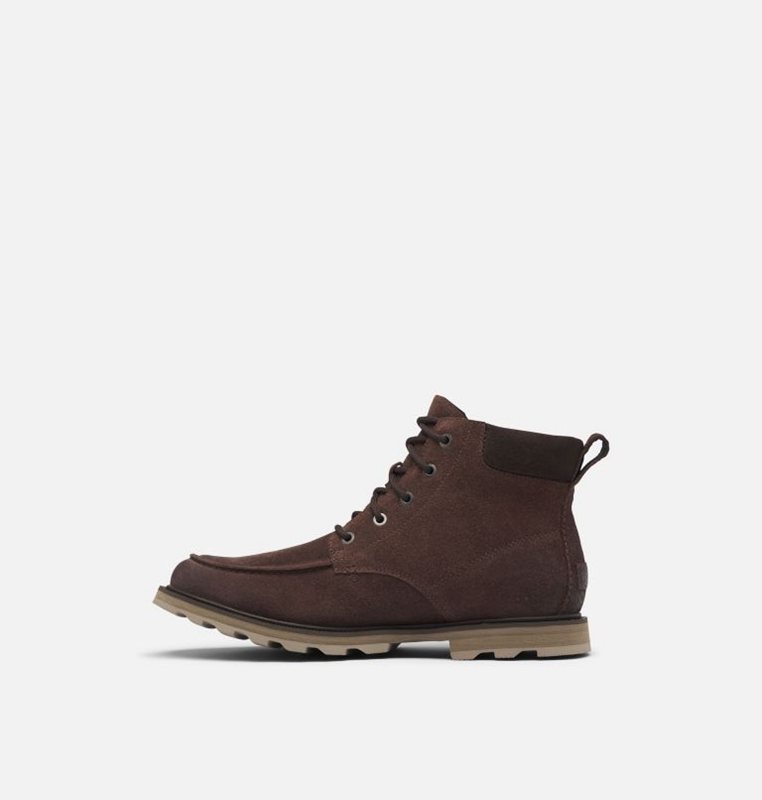 Sorel Herr Stövlar Mörk Brun - Fulton™ Moc Toe - QLE-583271